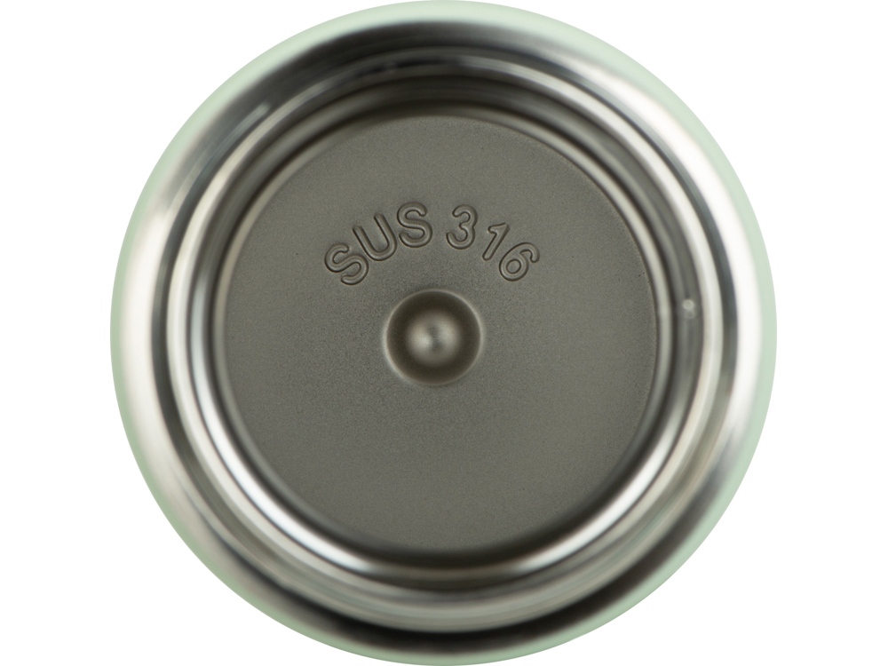 Вакуумный термос Module X с индикатором температуры, 500 мл, тубус, оливковый-7