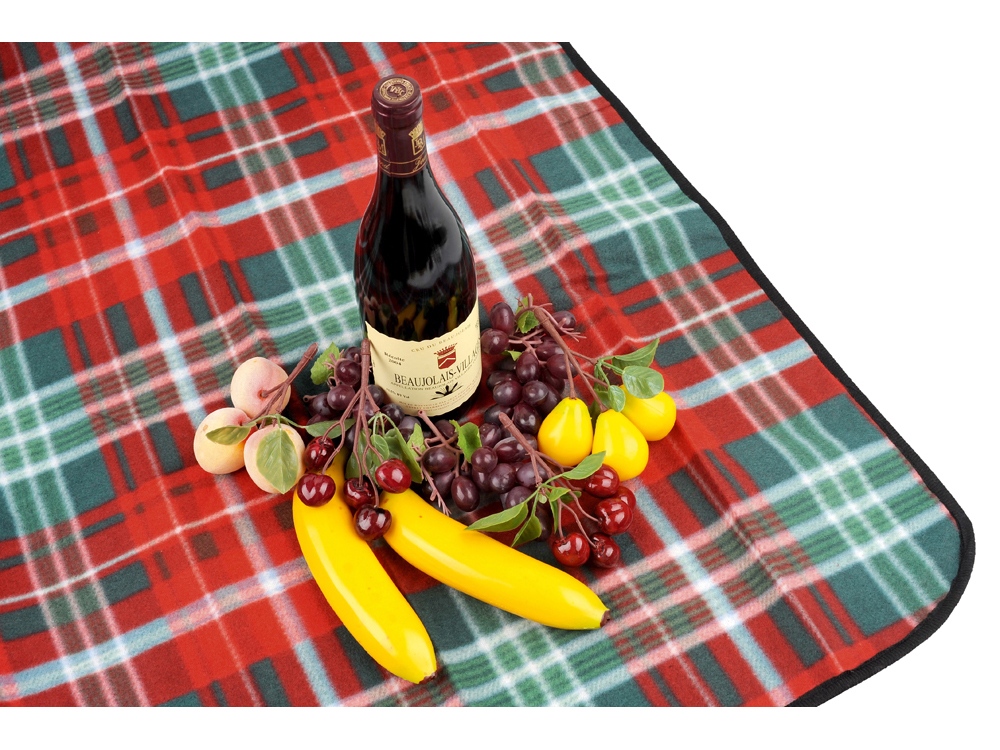 Плед Шотландия, красный-1