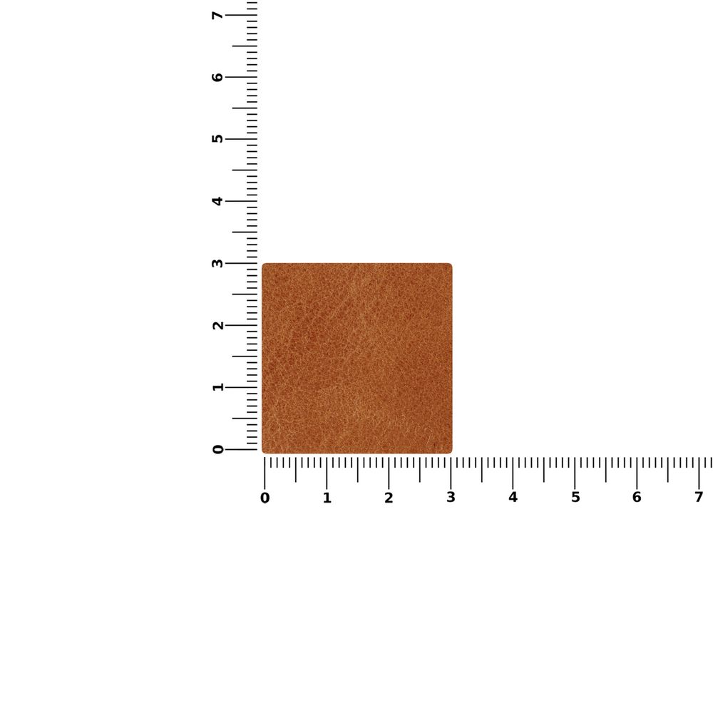 Лейбл кожаный Sinatu, S, горчичный-2