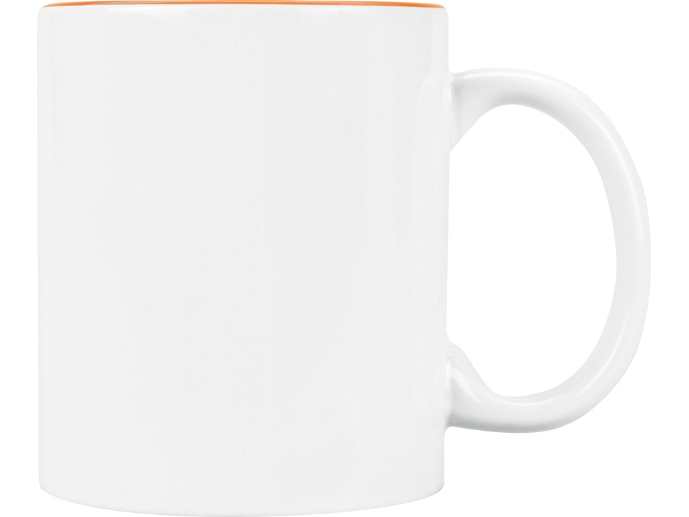 Кружка Gain 320мл, белый/оранжевый-1