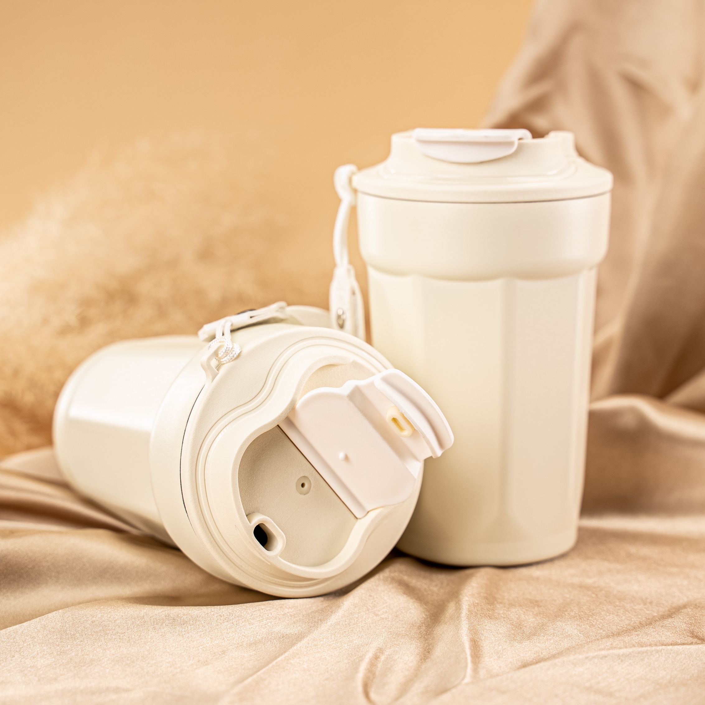 Термостакан TEDGE (слоновая кость)-10