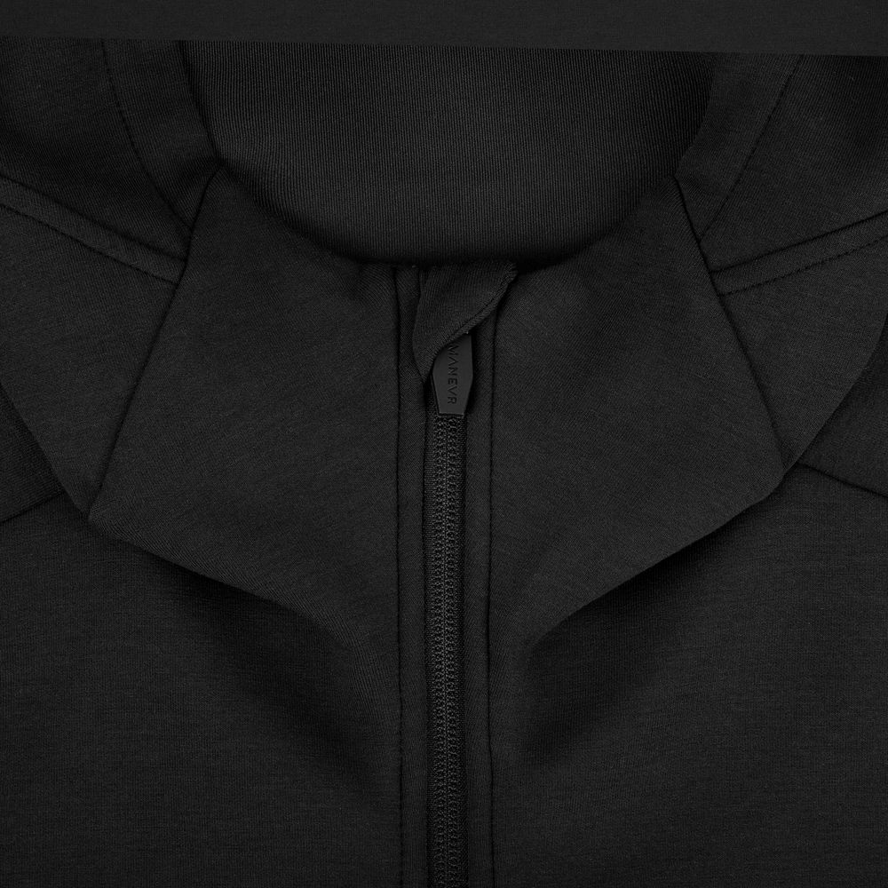 Куртка с капюшоном унисекс Begi, черная-3