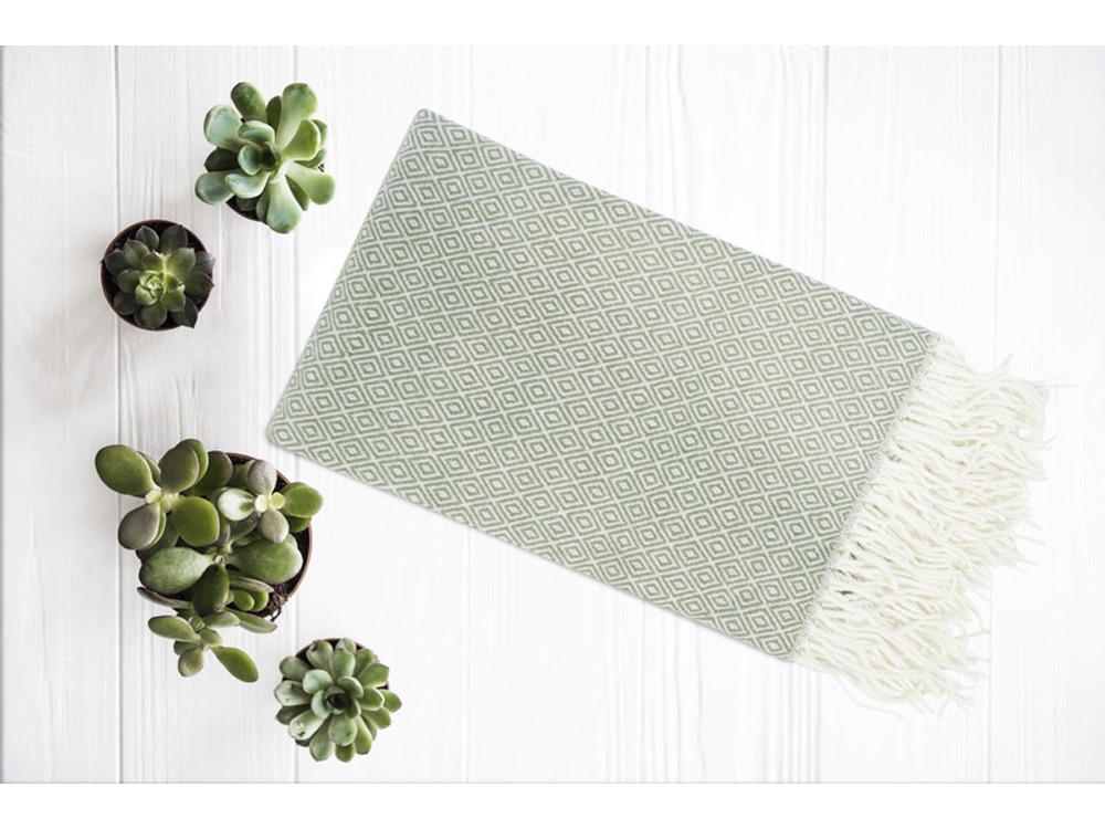 Летнее одеяло Zinnia, зеленый-4