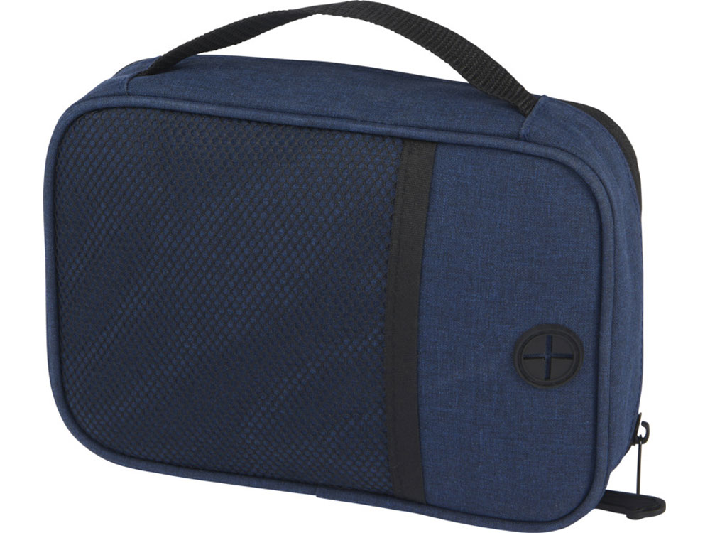 Сумка для техники Ross объемом 1 л из переработанного ПЭТ, вереск нэйви-0