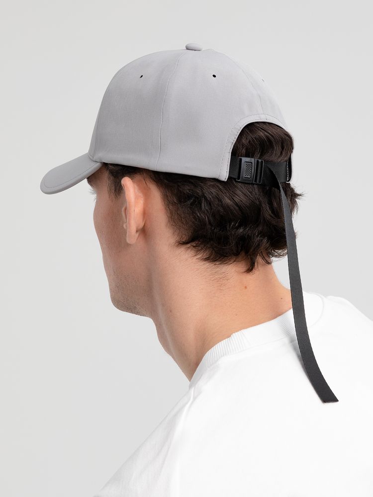 Бейсболка Kosmos, серая-4