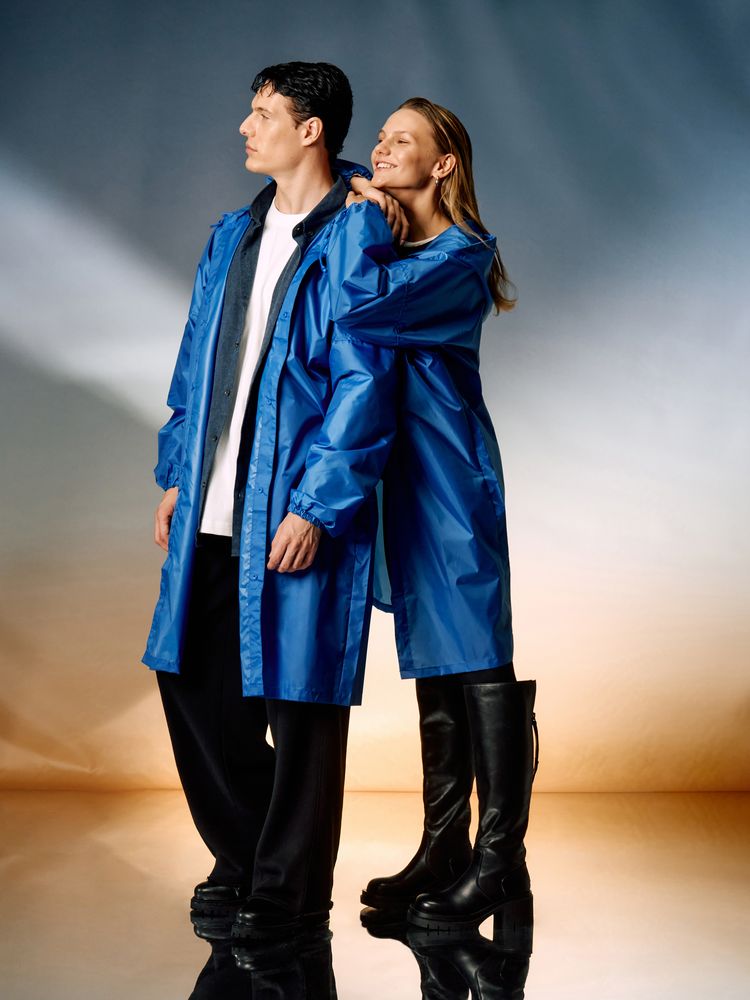 Дождевик унисекс Rainman, ярко-синий-4