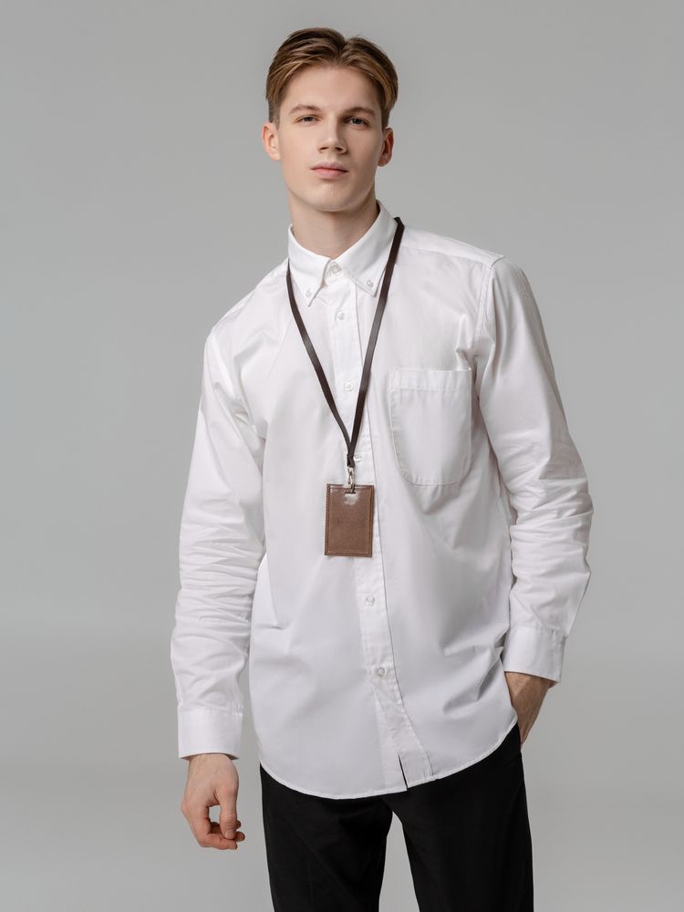 Лента для бейджа Leather Long-2