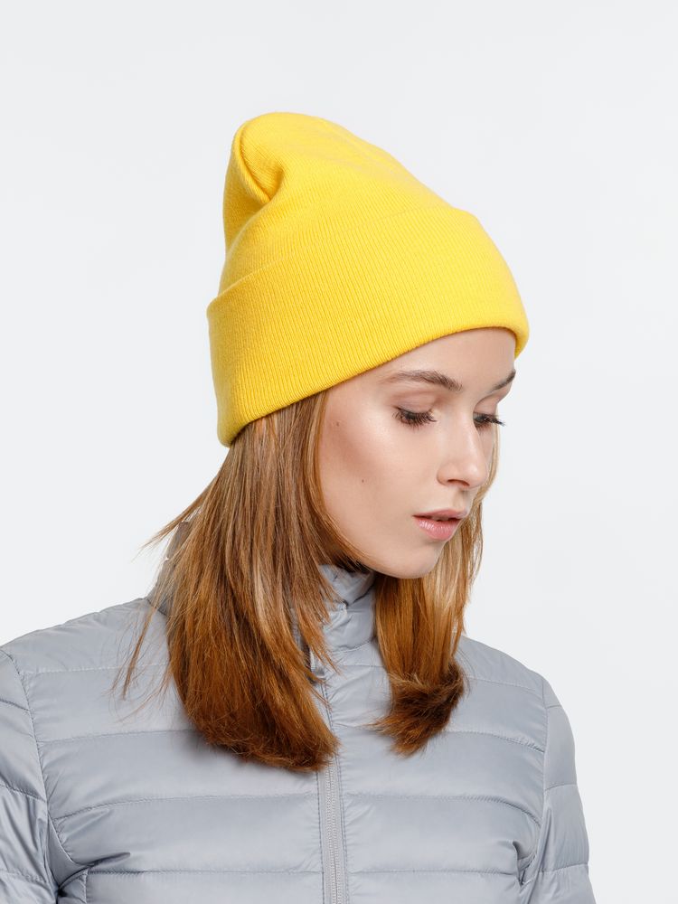 Шапка Urban Flow, желтая-4