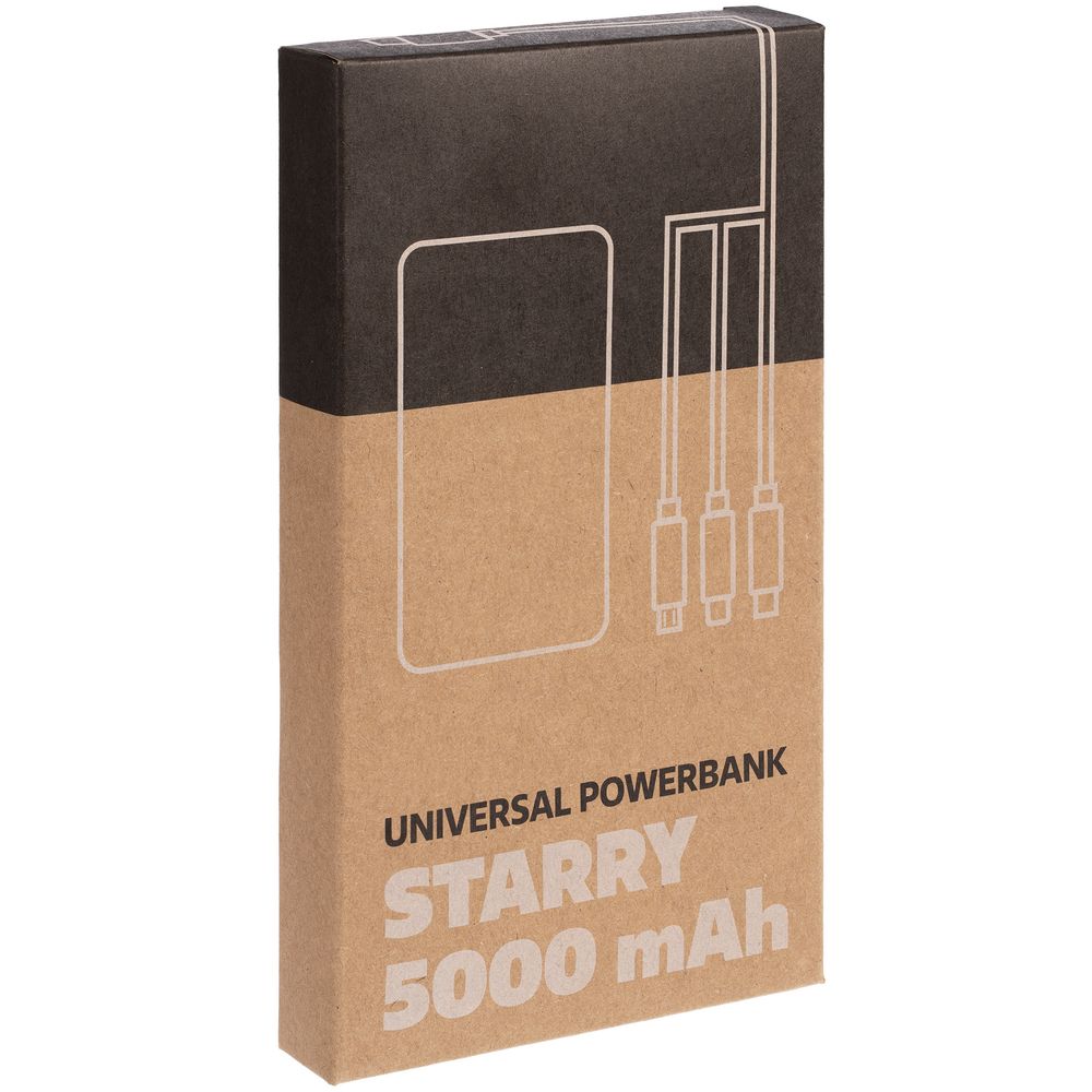 Аккумулятор Uniscend Starry с подсветкой, 5000 мАч, синий-2