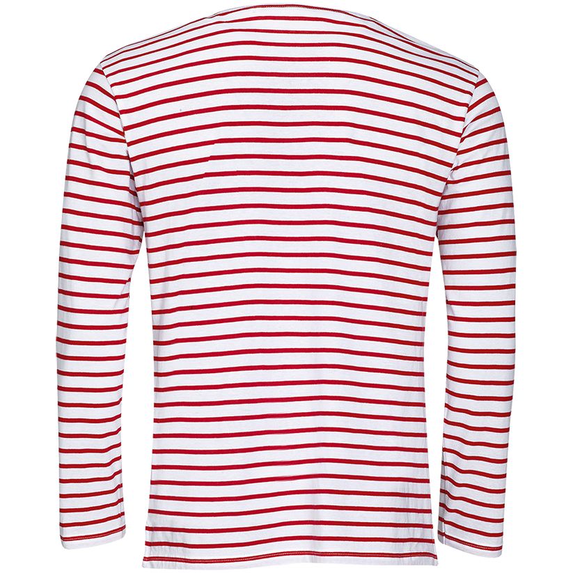 Футболка мужская Marine Men, белая с красным-2