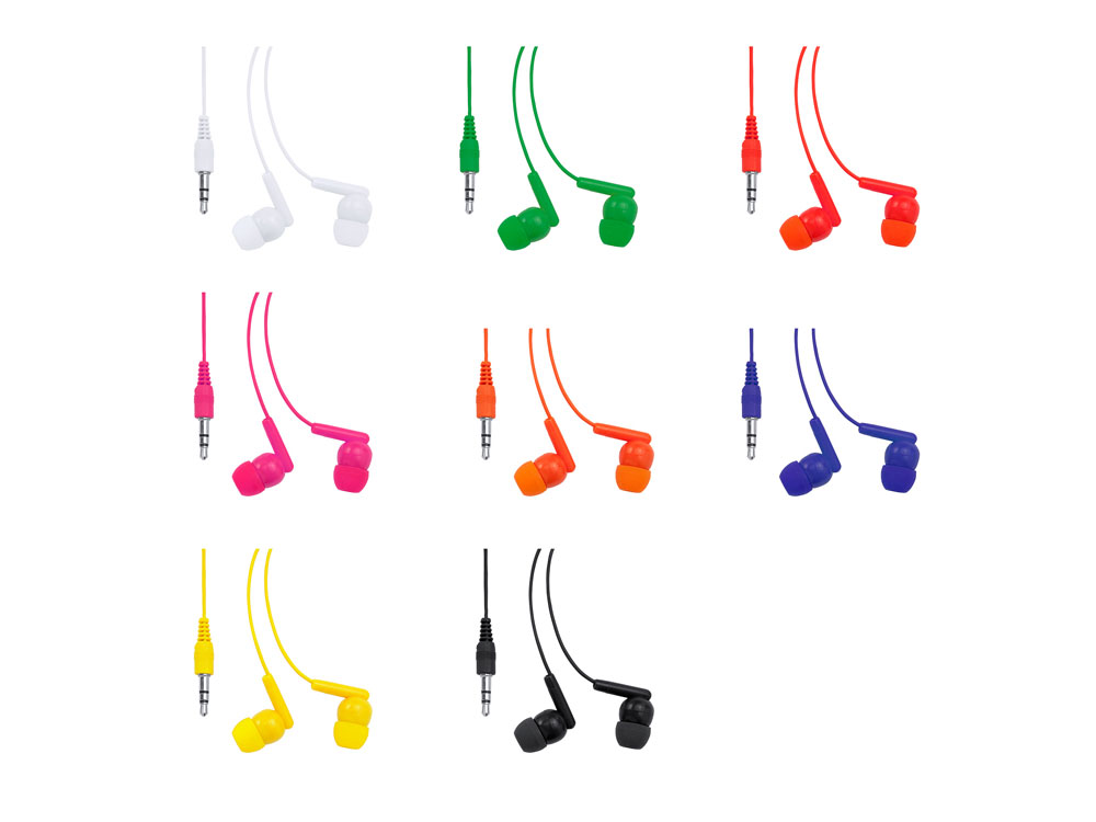 Наушники PUNK, оранжевый-1