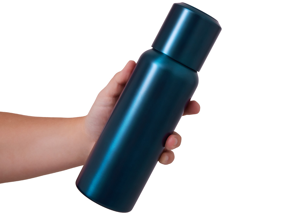 Вакуумный термос c магнитной крышкой Magne, 500 мл, темно-синий-10