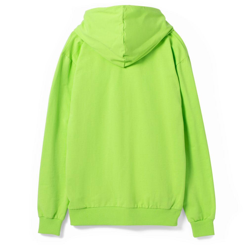 Толстовка на молнии с капюшоном Unit Siverga, зеленое яблоко-2