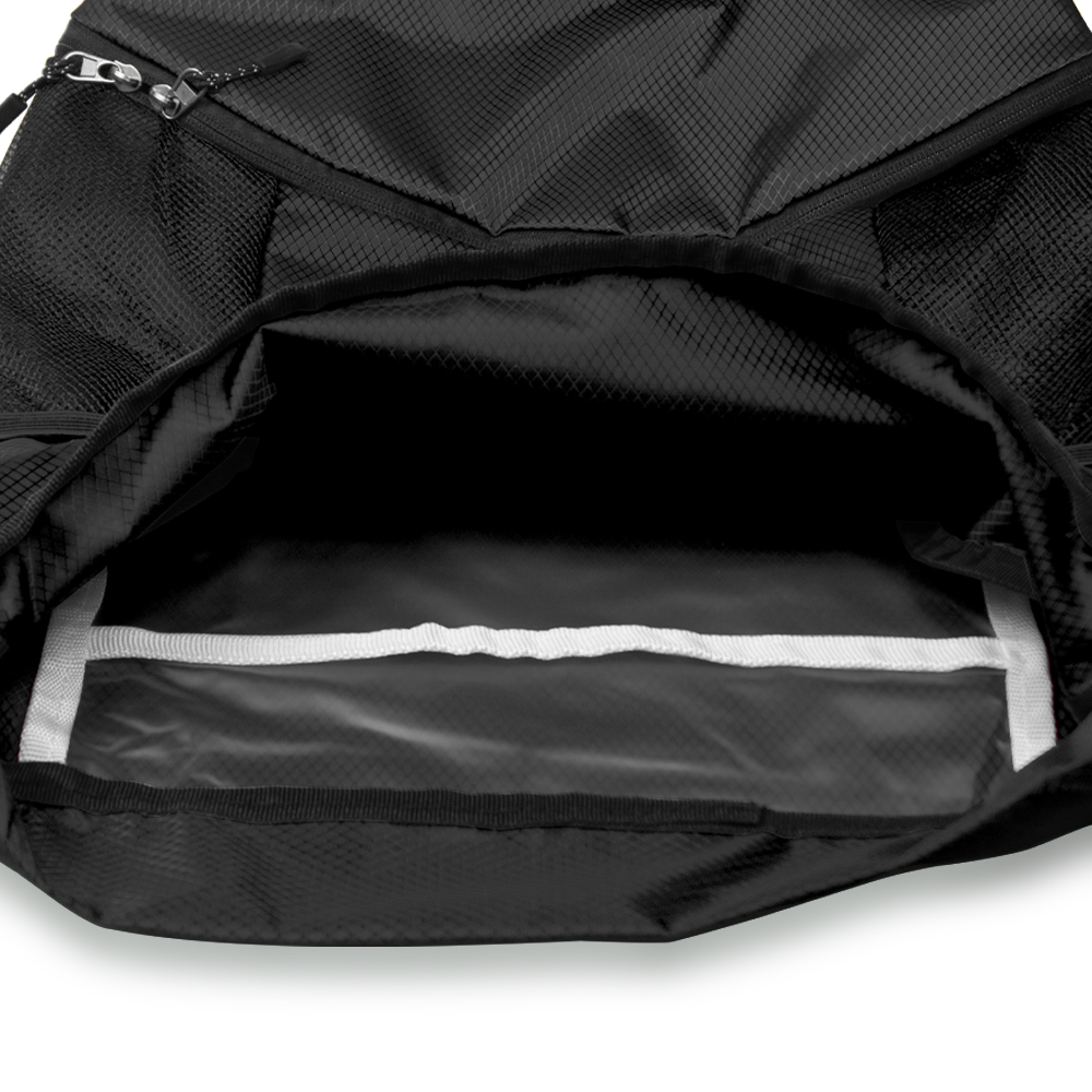 Рюкзак нейлоновый Trieste, Чёрный-5