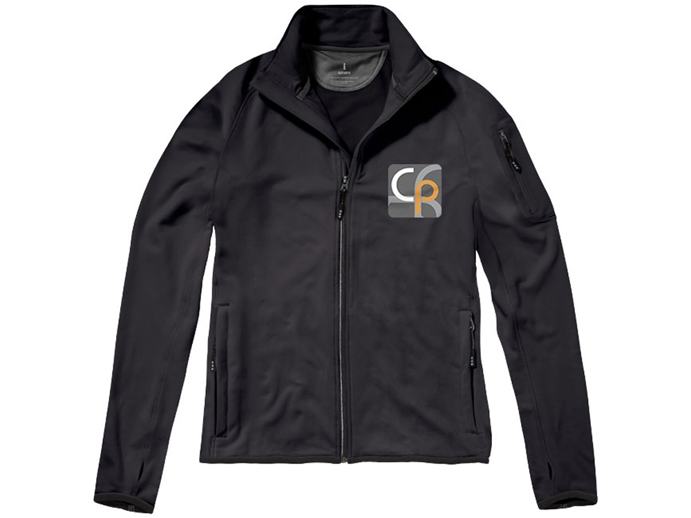 Куртка флисовая Mani мужская, черный-4