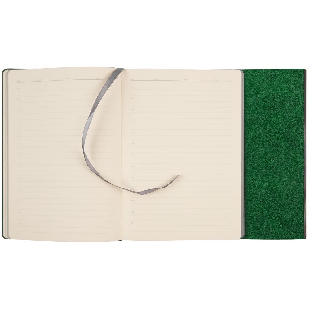Ежедневник Petrus Flap, недатированный, зеленый-5