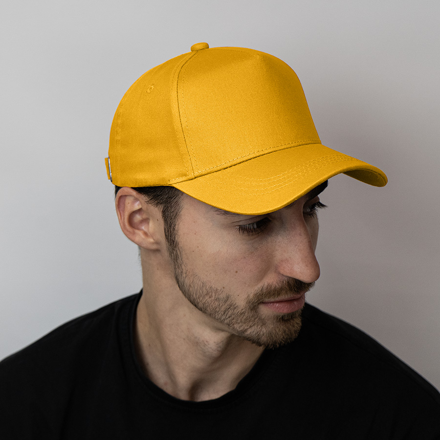 Бейсболка BREEZE 150, желтый-5