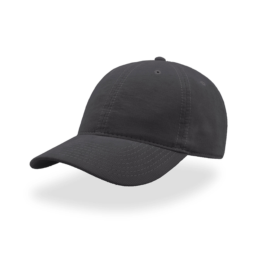 Бейсболка CREEP, 6 клиньев, металлическая застежка, темно-серый-0