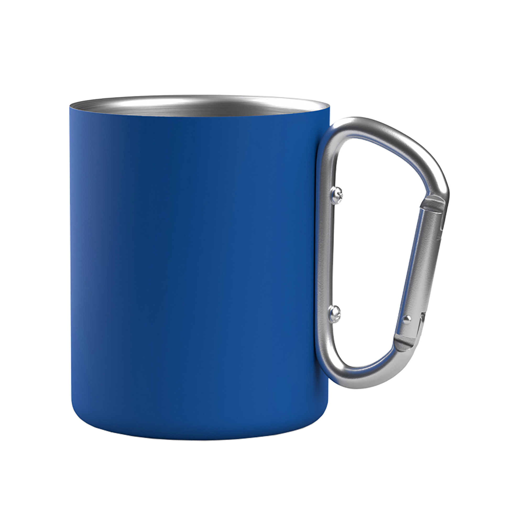 Кружка с карабином "Юта" 300 мл, покрытие soft touch-0