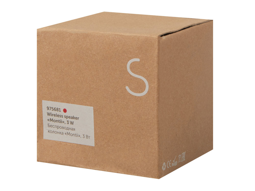 Беспроводная колонка Montii, 3 Вт, красный-9