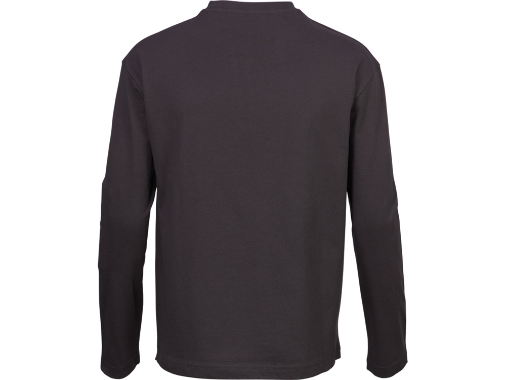 Лонгслив оверсайз Berlin унисекс, темно-серый-9