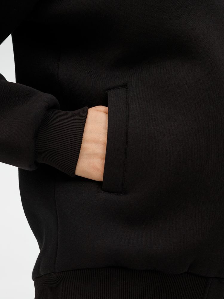 Бомбер унисекс Estado, черный-6