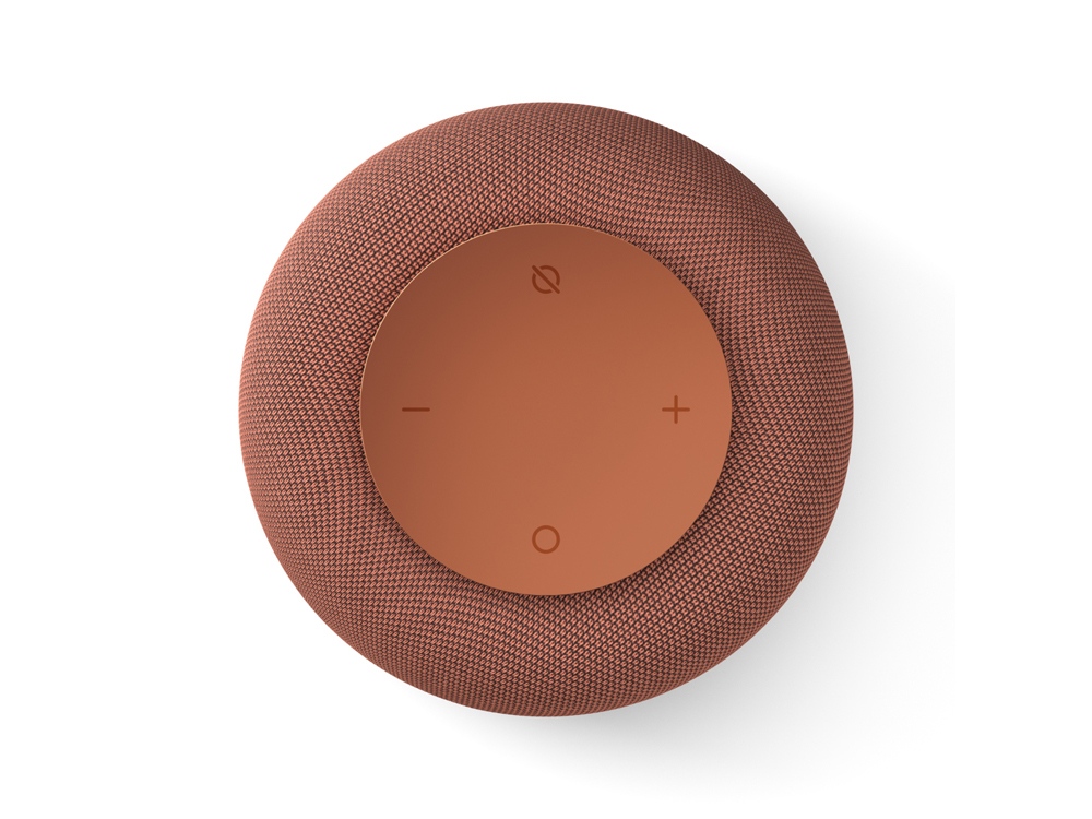 Умная колонка VK Капсула Мини с голосовым помощником Марусей, терракотовый-2