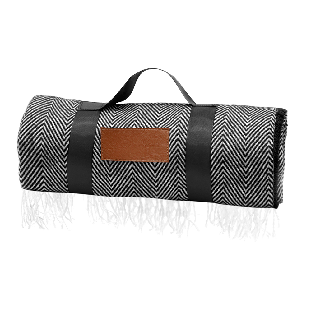 Плед акриловый Samum, Черный-0