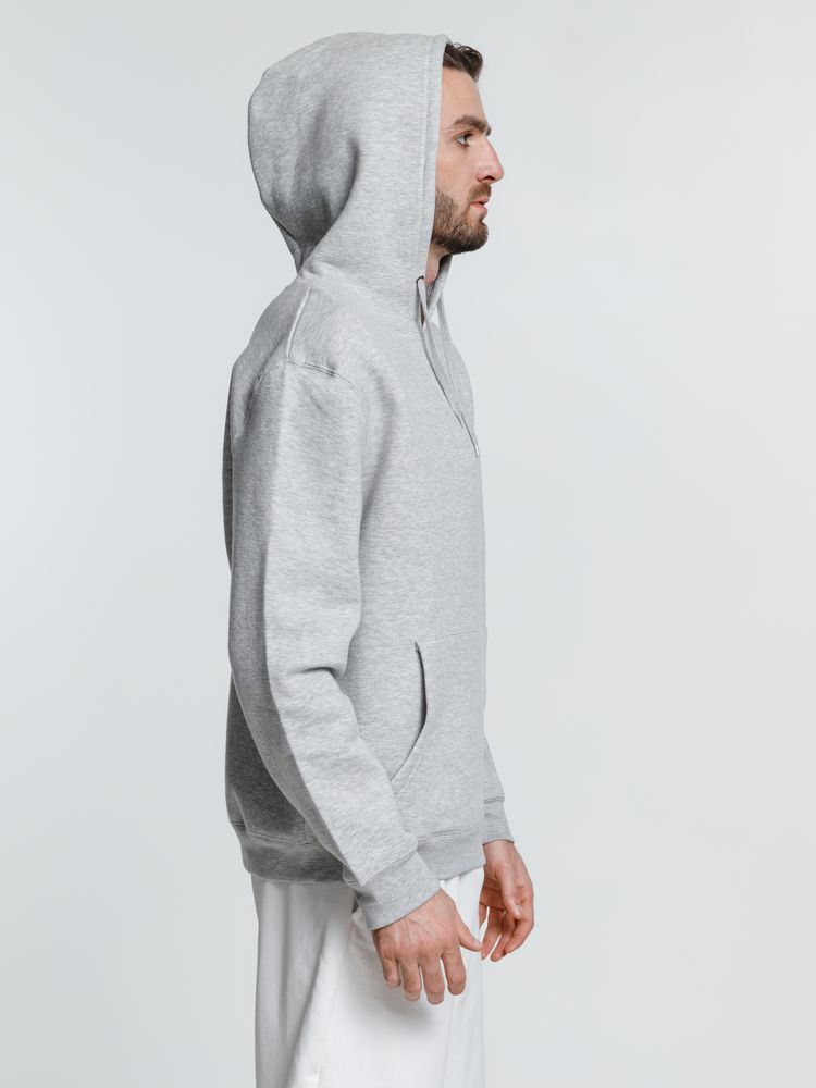 Худи унисекс Phoenix, серый меланж-6