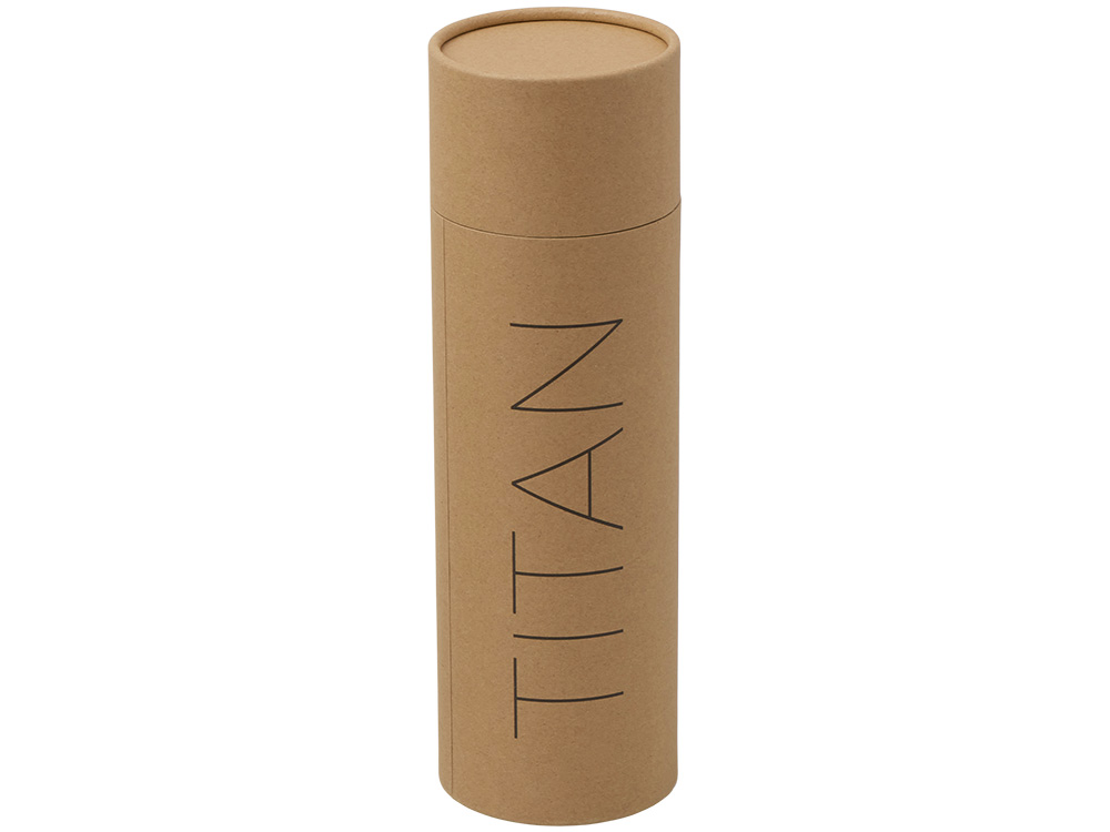 Бутылка для воды из титана Titan, 750ml, темно-серый-14