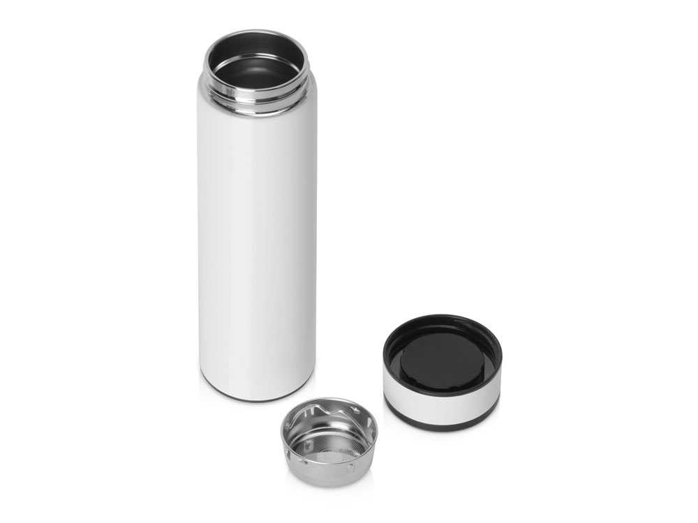 Термос Confident Metallic 420мл, белый-2