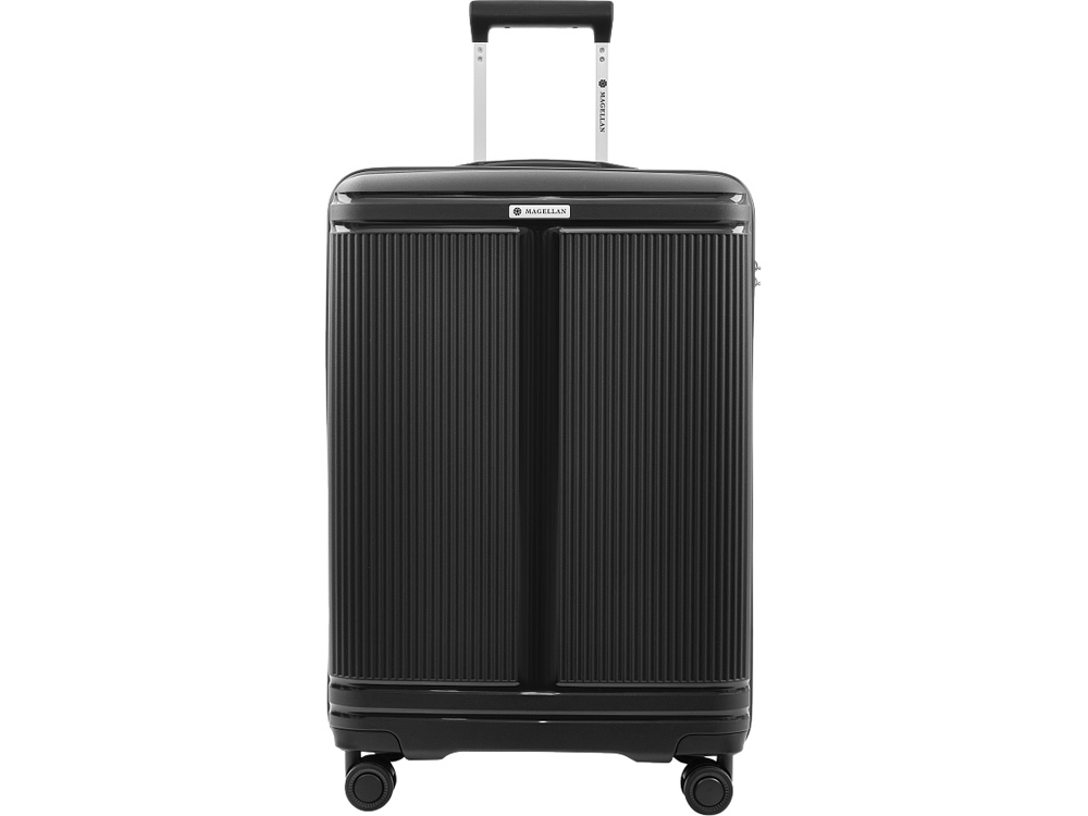 Чемодан 4-х колесный, Magellan, TRINIDAD, 70л, черный металлик-0