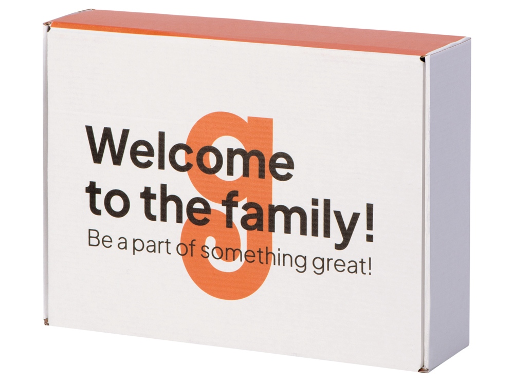 Коробка подарочная Zand M, белый (уф на вылет)-0