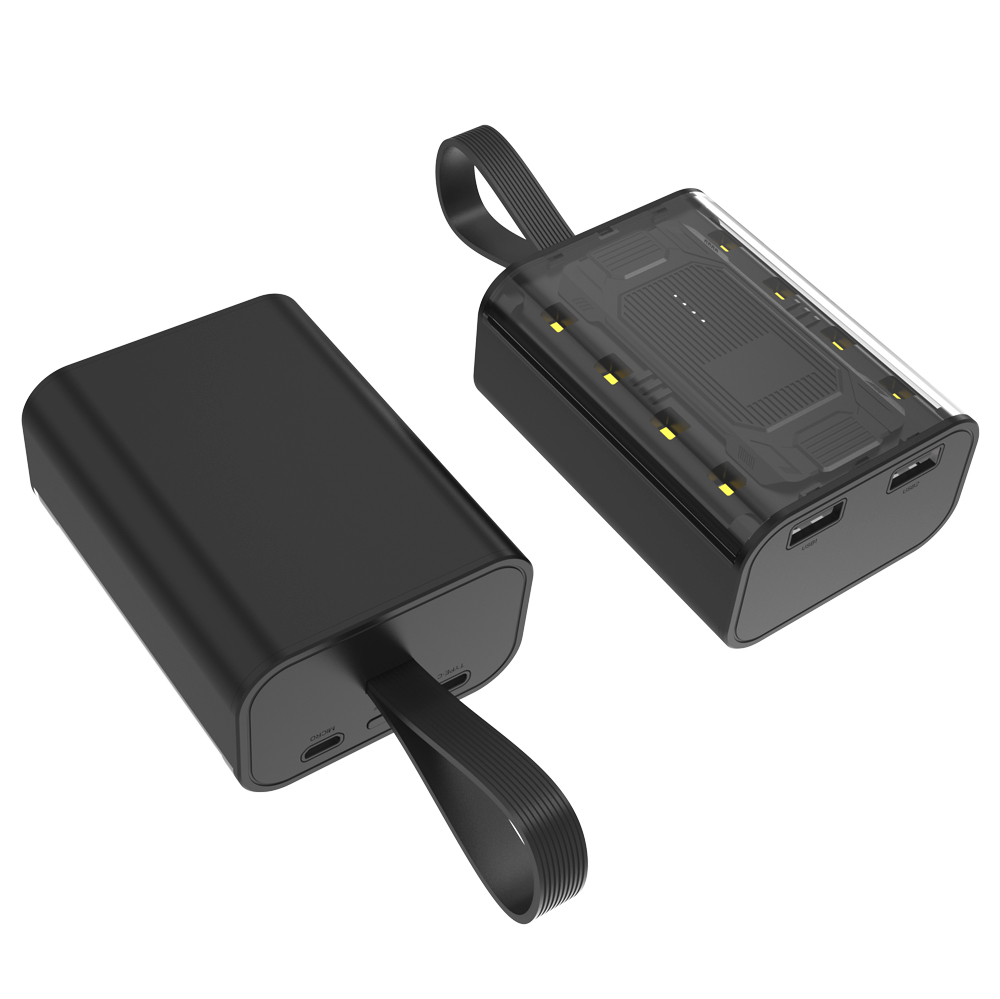 Внешний аккумулятор Courage, Черный-3