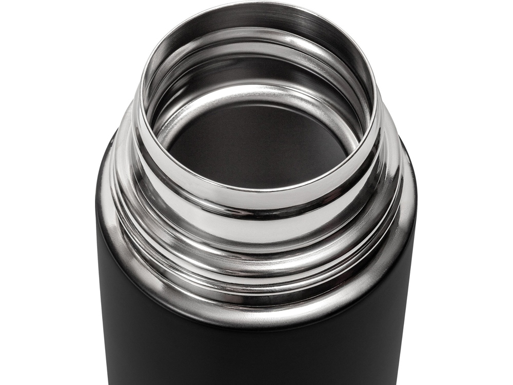 Термос Relaxika 101 (0,75 литра), черный (без лого)-4