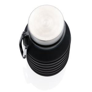 Герметичная складная силиконовая бутылка-10