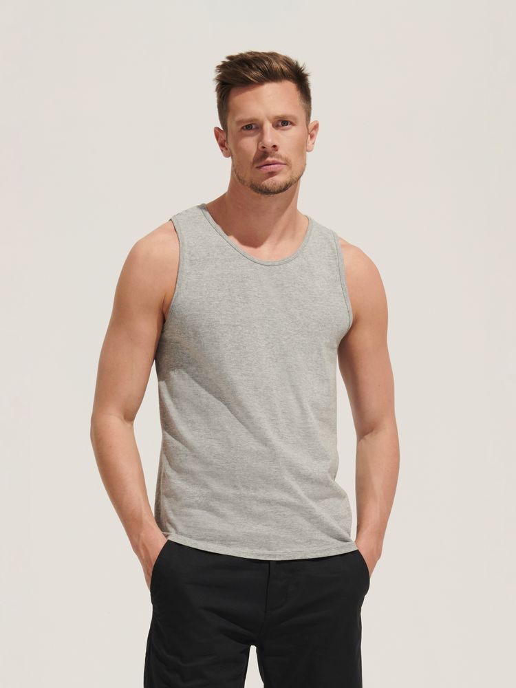 Майка мужская Justin 150, красная-1