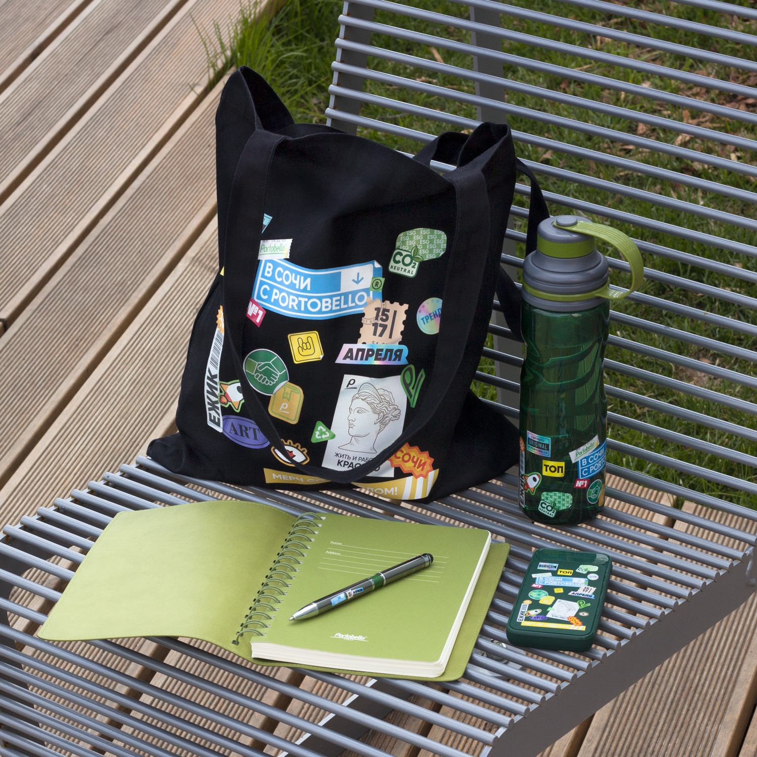 Внешний аккумулятор с подсветкой Starlight Plus PB 10000 mAh, зеленый-4