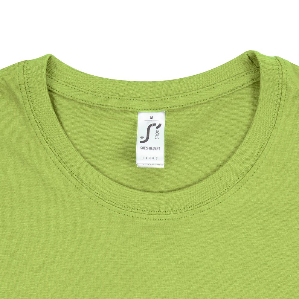 Футболка унисекс Regent 150, зеленое яблоко-3