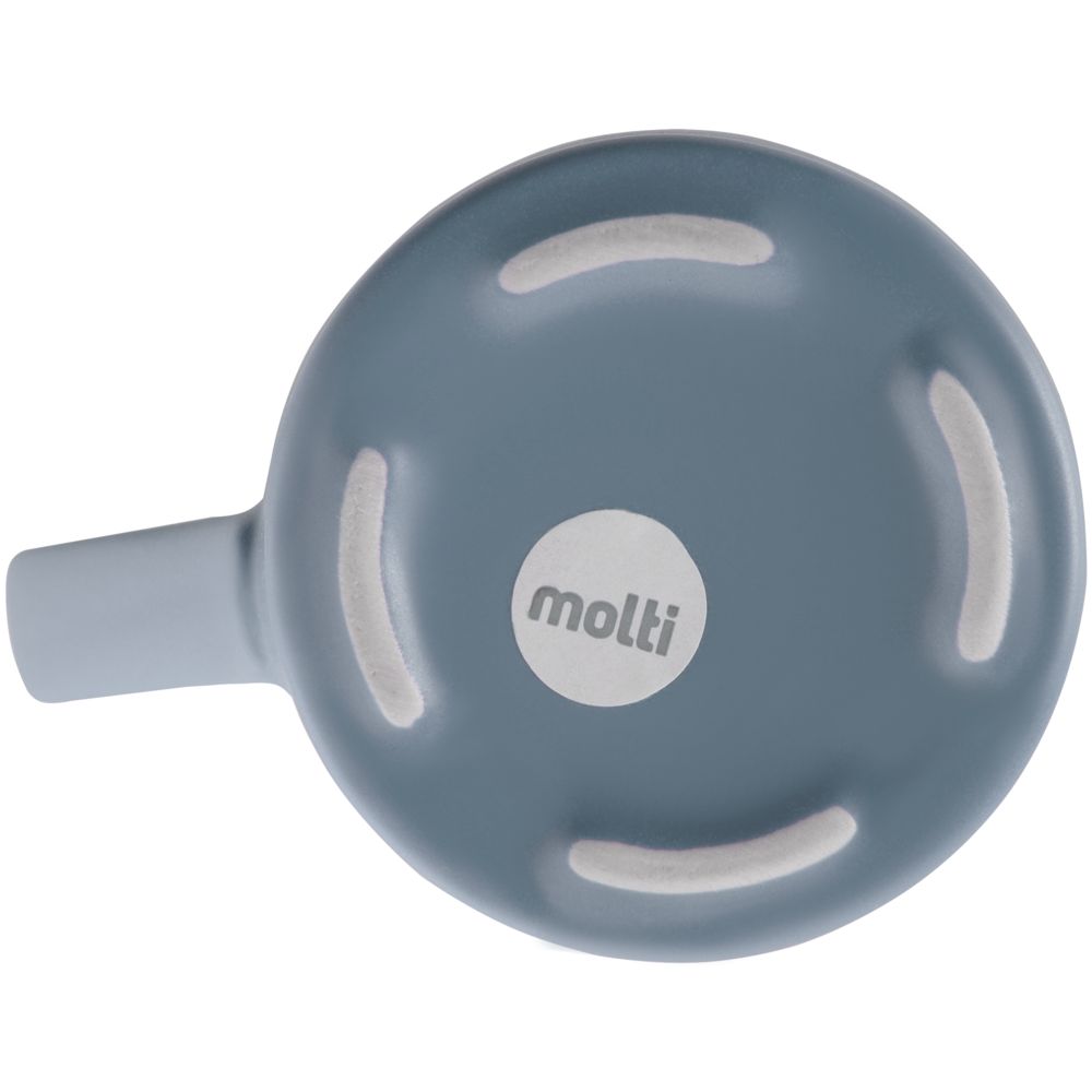 Кружка Modern Bell, матовая, серо-синяя-2