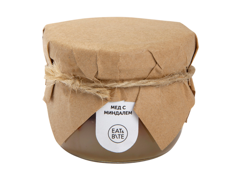 Сувенирный набор Мед с миндалем 120 гр-1