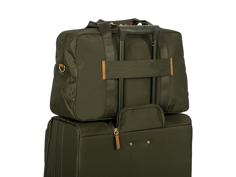 Сумка дорожная BRIC'S, X-COLLECTION, 24л, оливковый-2