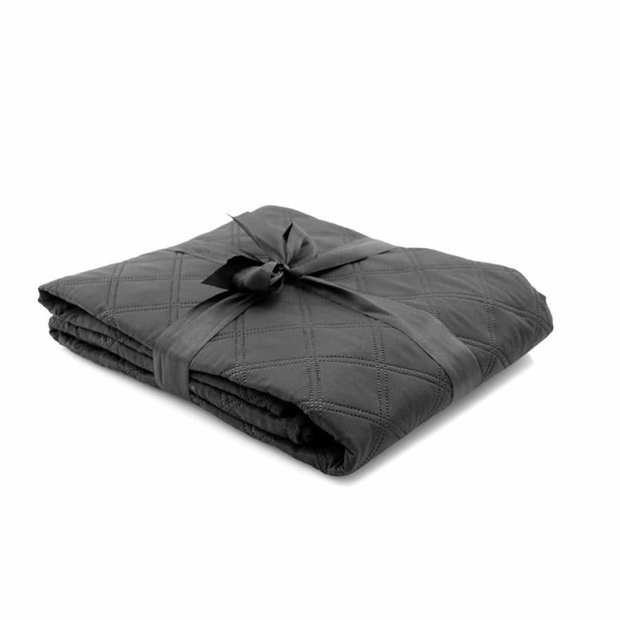 Плед KONJOR, 130х160 см,  микрофибра, 100% полиэстер, белый-1