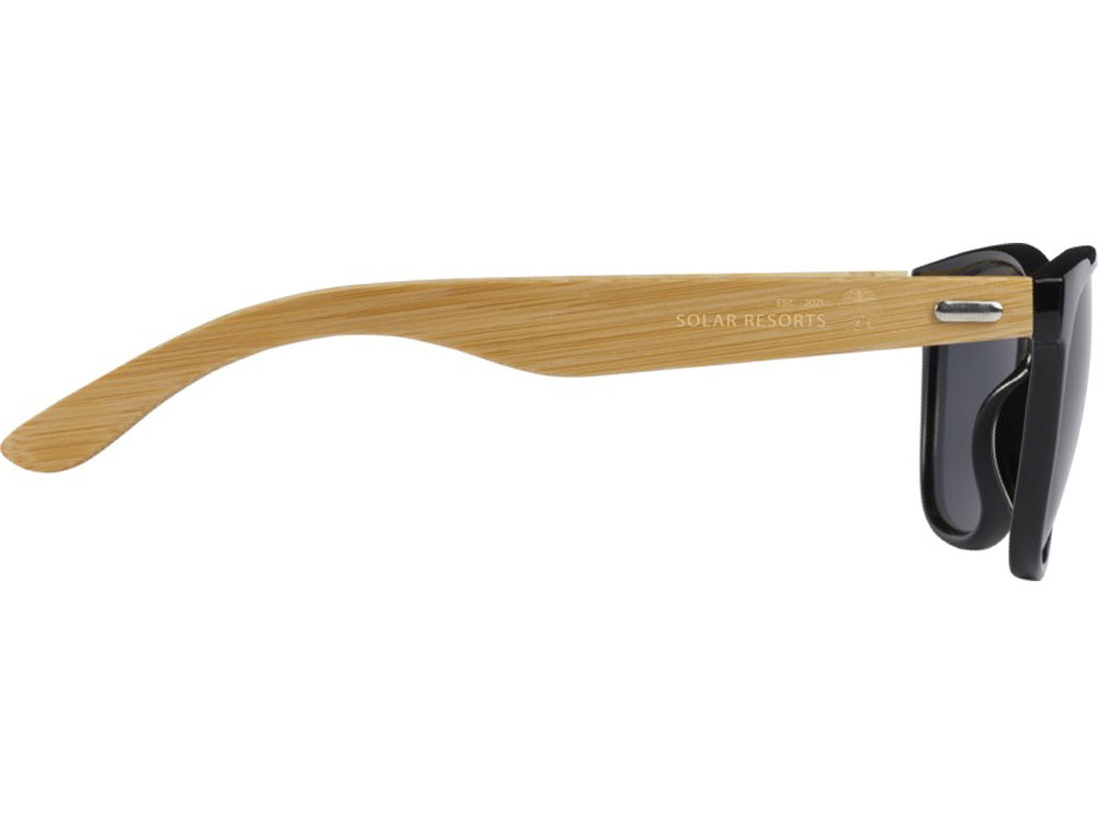 Солнцезащитные очки Sun Ray из океанского пластика и бамбука, натуральный-3