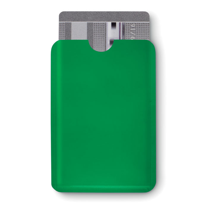 Чехол для кредитной карты, зеленый-зеленый-1