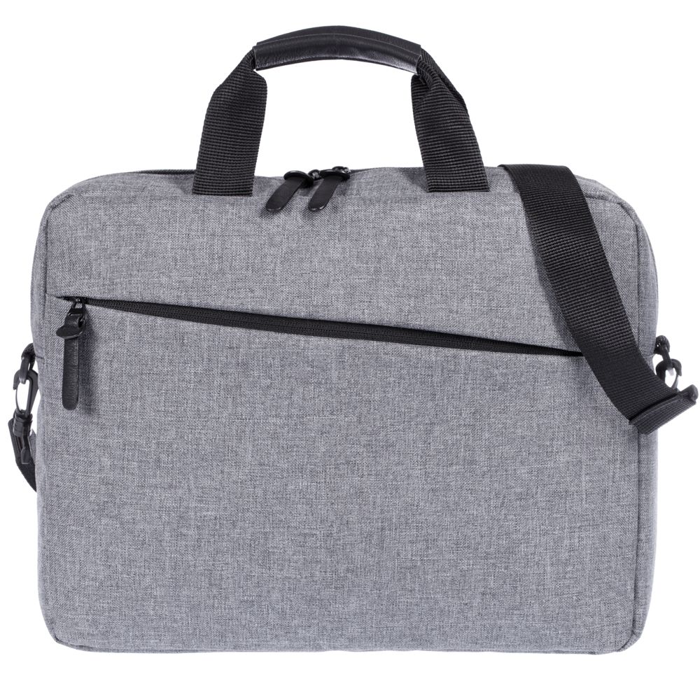 Конференц-сумка The First, серая-2