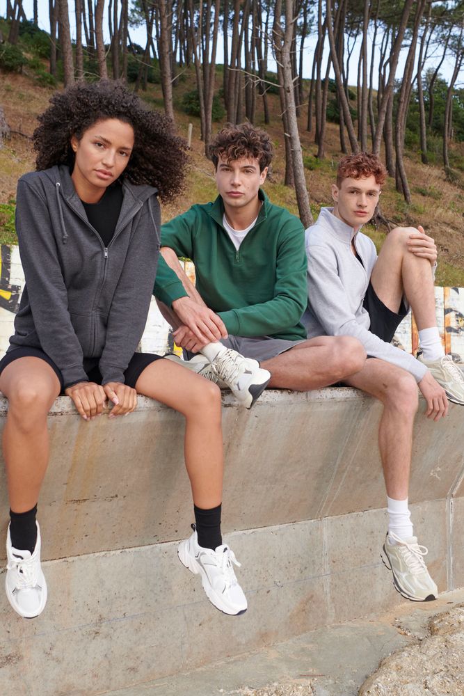 Толстовка унисекс Carter, белая-5