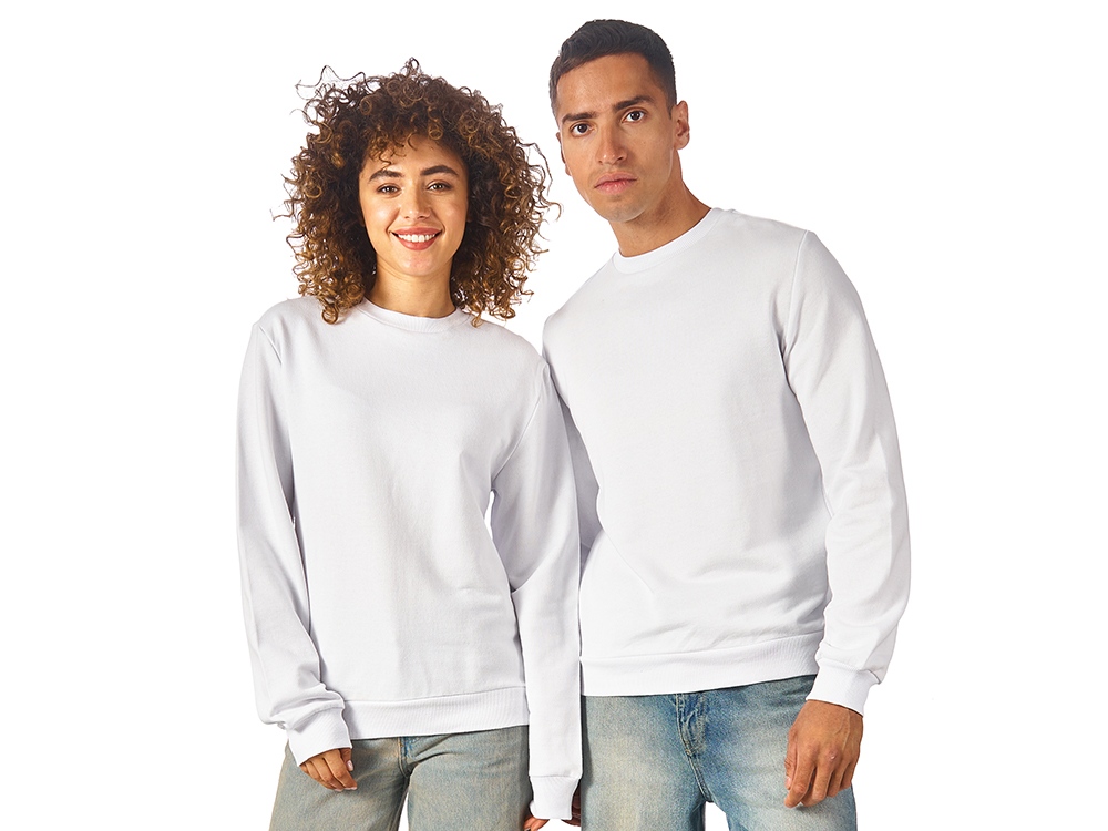 Свитшот Monaco унисекс, белый-0