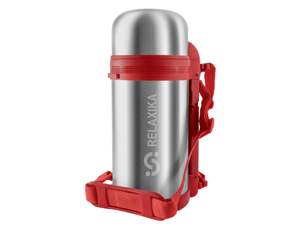Термос универсальный (для еды и напитков) Relaxika 201, 1200 мл, стальной-2