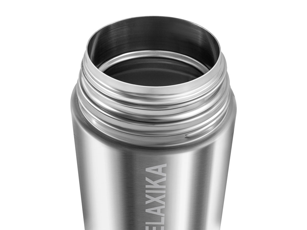 Термос для еды Relaxika 301 в чехле, 1200 мл, стальной-5